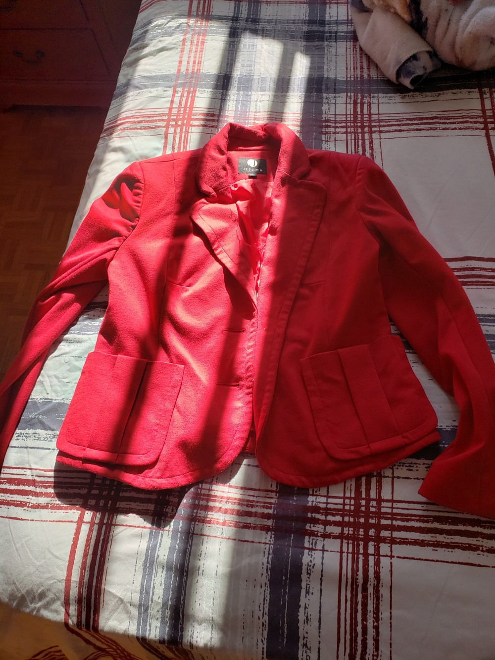 ❤️ Jessica Red Blazer – Petite 12P ❤️
